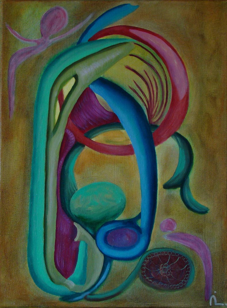 2022-14. Imagine 13. <br>40x30cm. Olieverf op doek. </br>