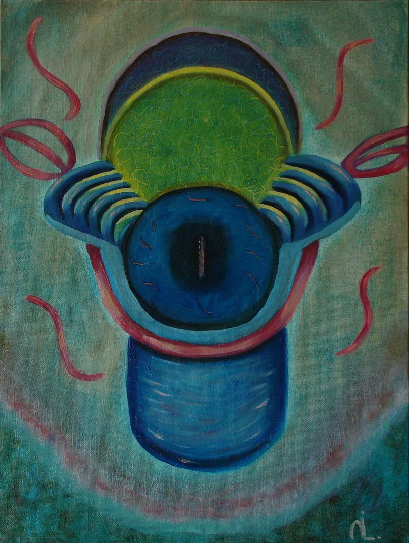 2022-15. Imagine 14. <br>40x30cm. Olieverf op canvas-board.</br>